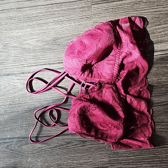 Vs pink strappy bralette - Picture 1 of 3